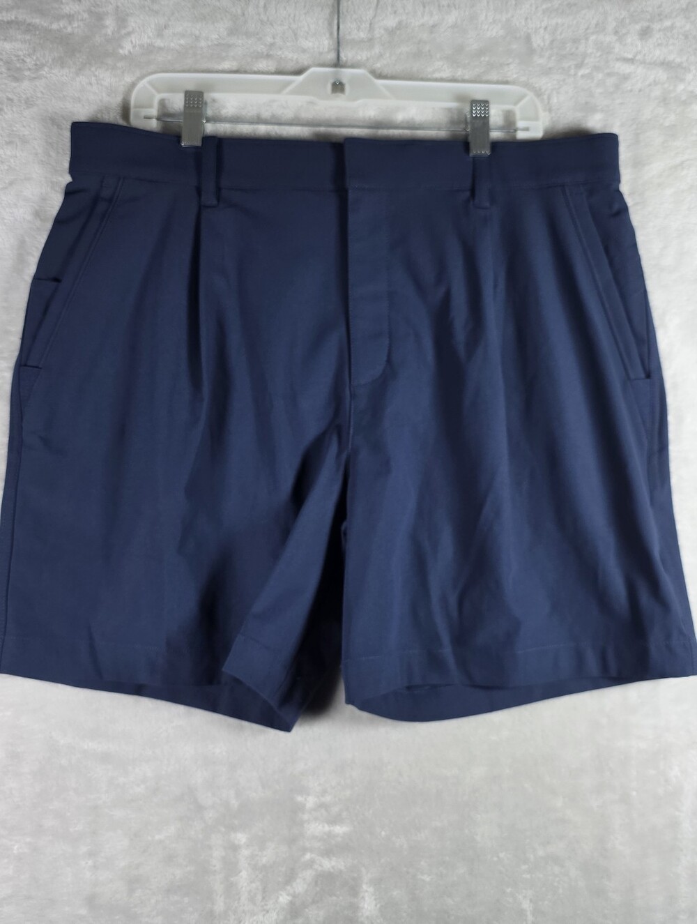 Nike Par Dri-Fit Golf Shorts Mens 36 Navy Blue 6.5” Inseam Pleated IB0672 NWT